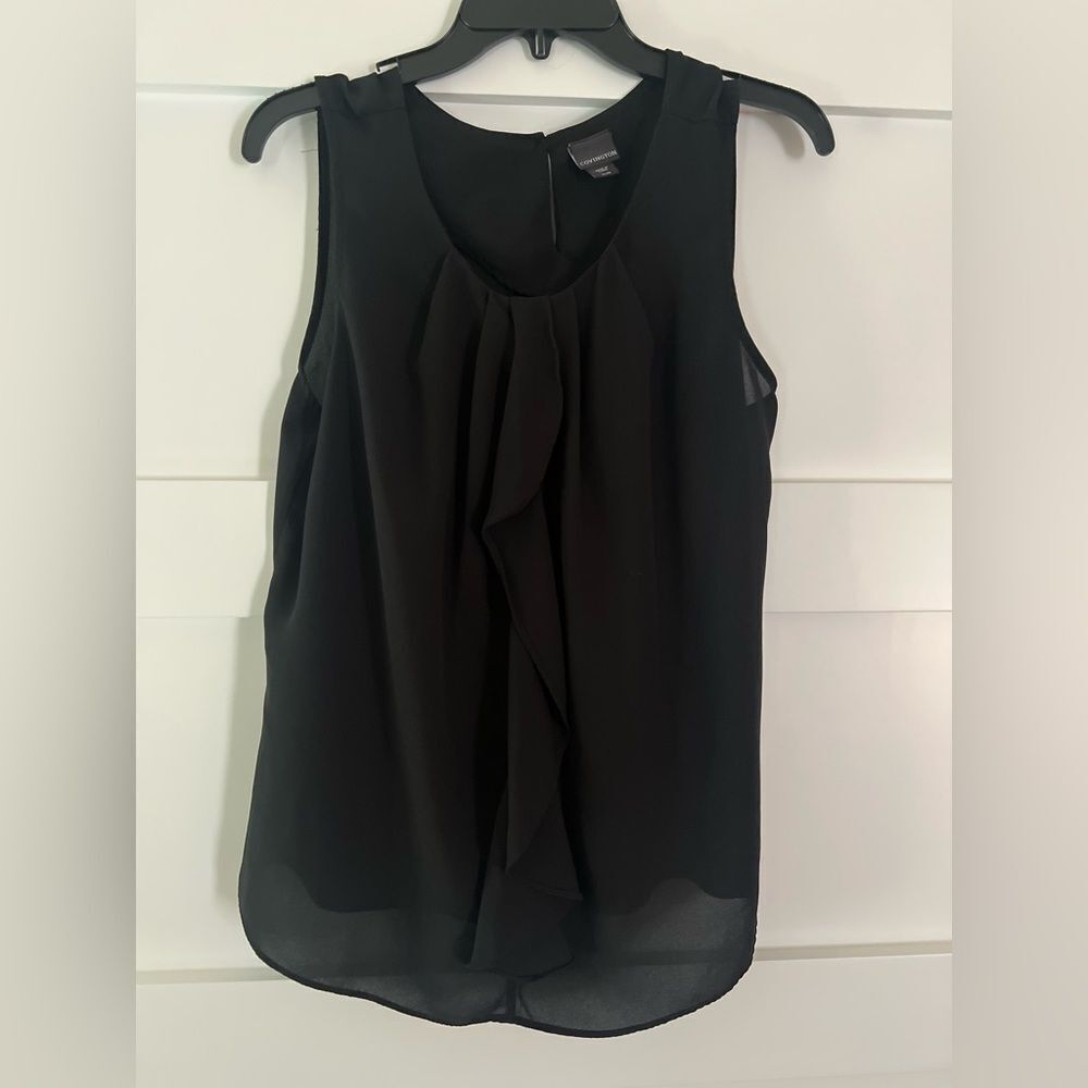 Covington Elegant Black Sleeveless Top size xl
